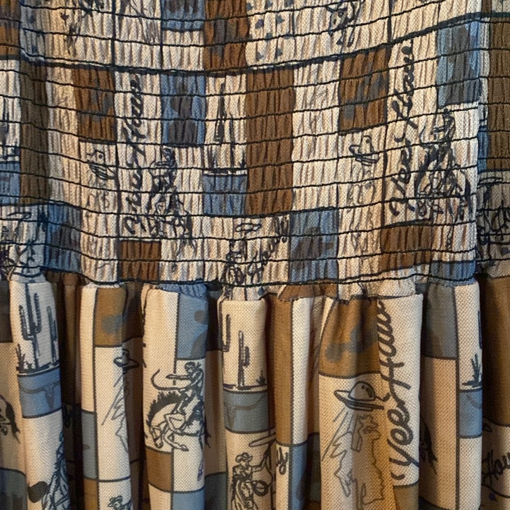 Coastal Cowgirl Long Sleeve Dress; Size XL - Picture 6 of 10